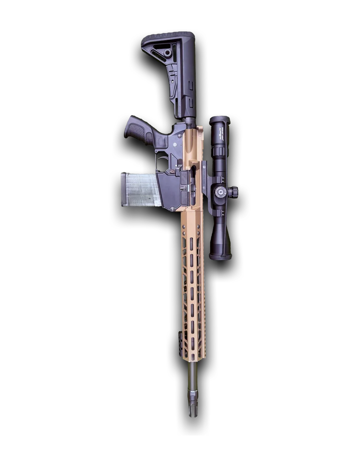Long Bow DMR from directly above