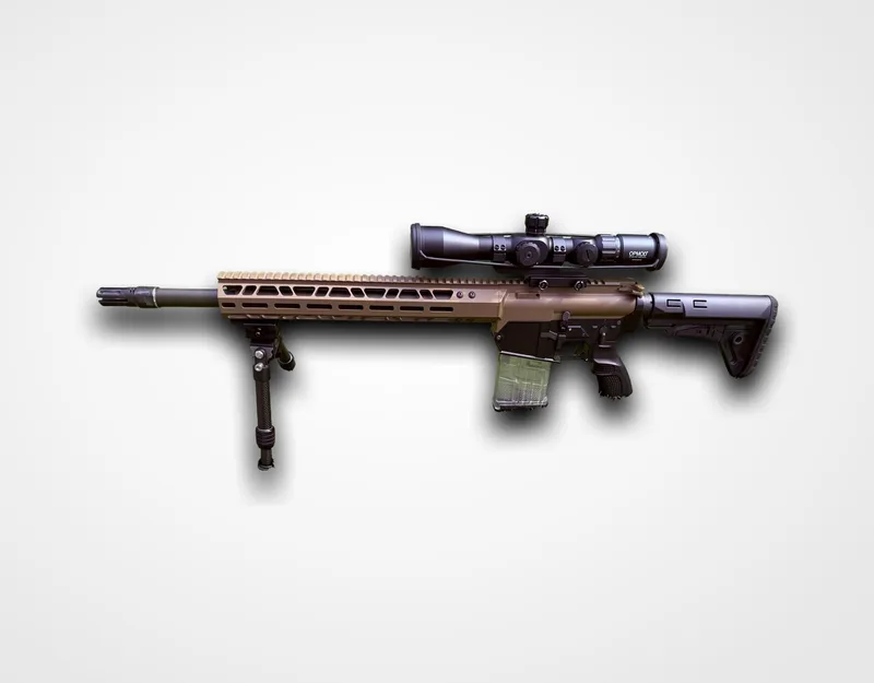 Long Bow DMR, left side