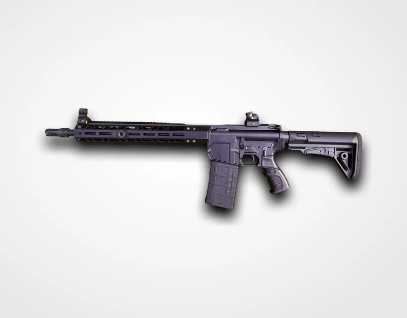 Maverick-26 Assault Rifle, left side